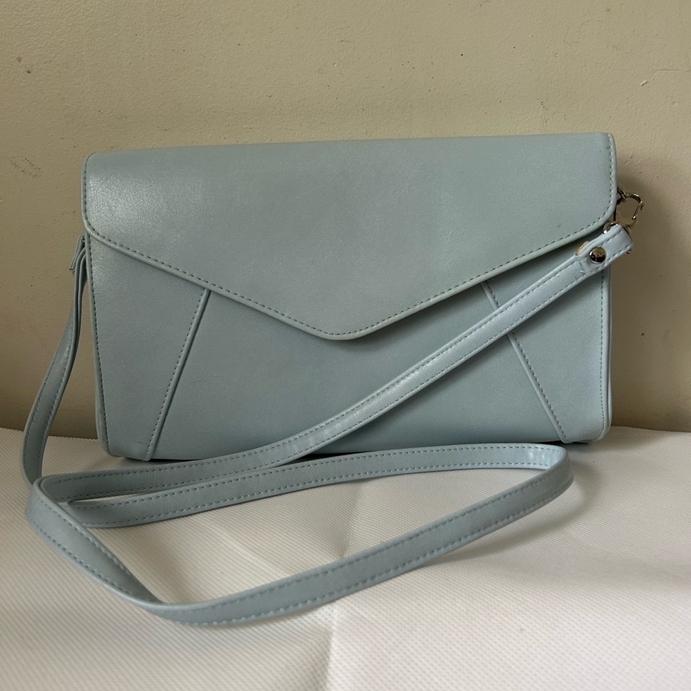 Elegant Blue Women's Clutch